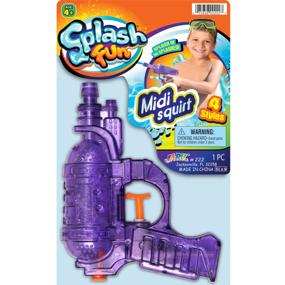 Ja-Ru Splash Midi Squirt Big Power Big Splash Water Squirt Gun