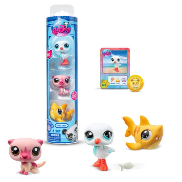 LITTLEST PET SHOP TRIO ISLAND VIBES