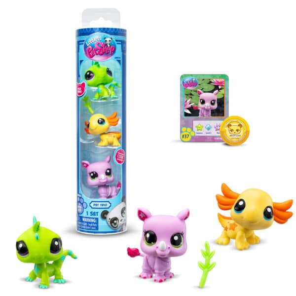 LITTLEST PET SHOP TRIO WILD VIBES