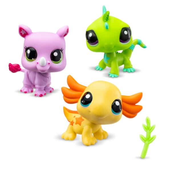 LITTLEST PET SHOP TRIO WILD VIBES