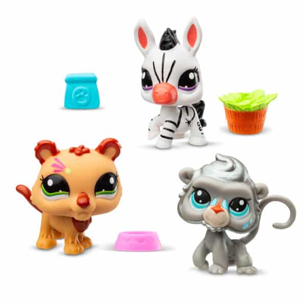 LITTLEST PET SHOP TRIO ZOO PETS