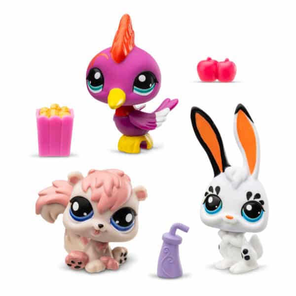 LITTLEST PET SHOP TRIO PARK PETS