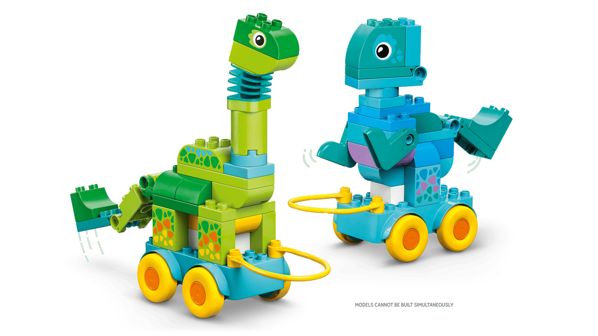 LEGO DUPLO 10451 3 IN 1 DINOSAURS ON WHEELS