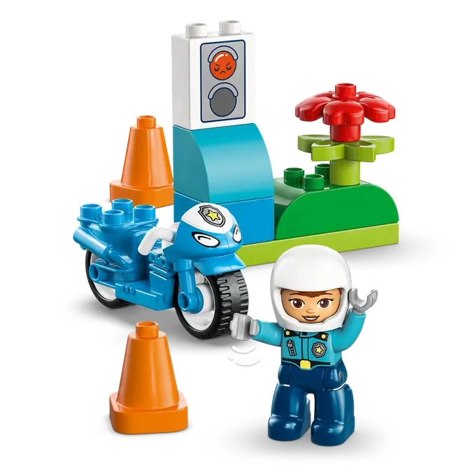 DUPLO 10471 Blue Police Motorcycle