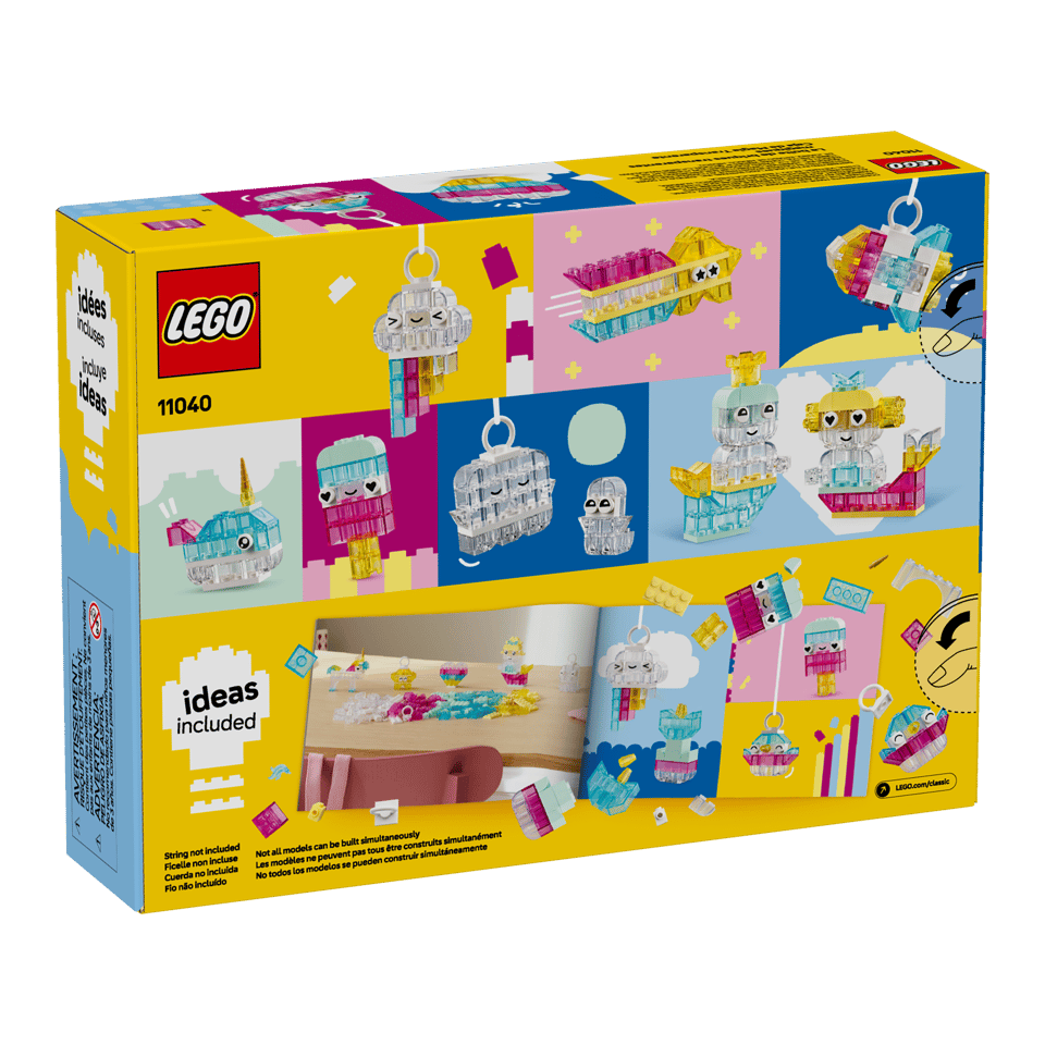 LEGO Classic 11040 Magical Transparent Box