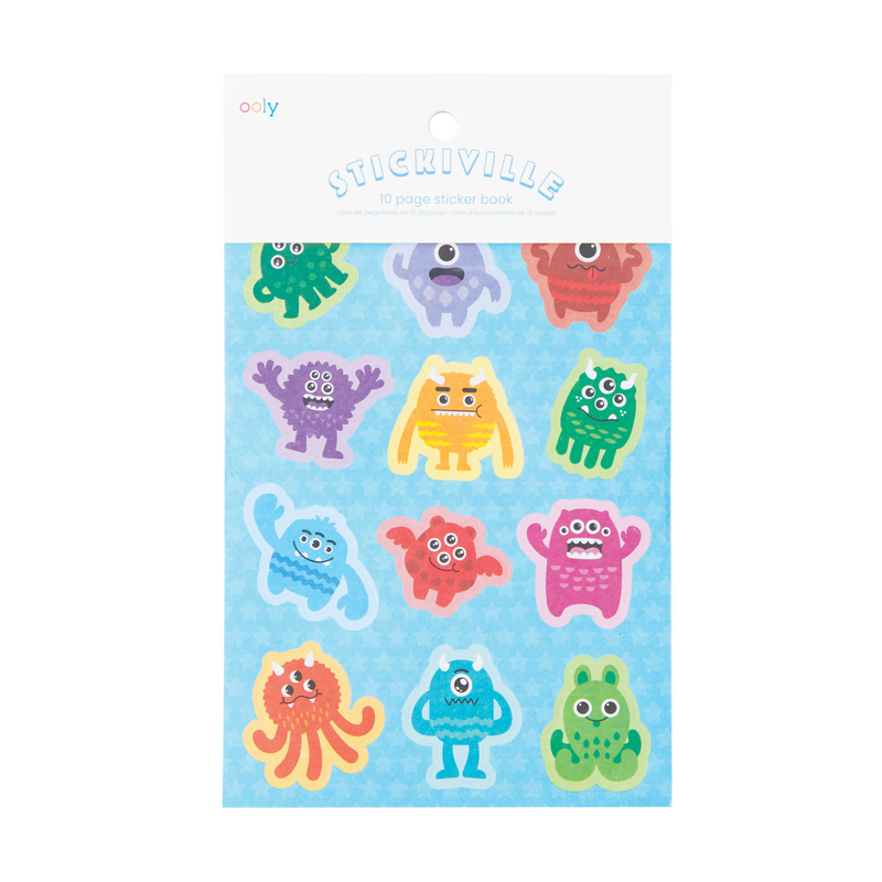 Stickiville Monster Sticker Book