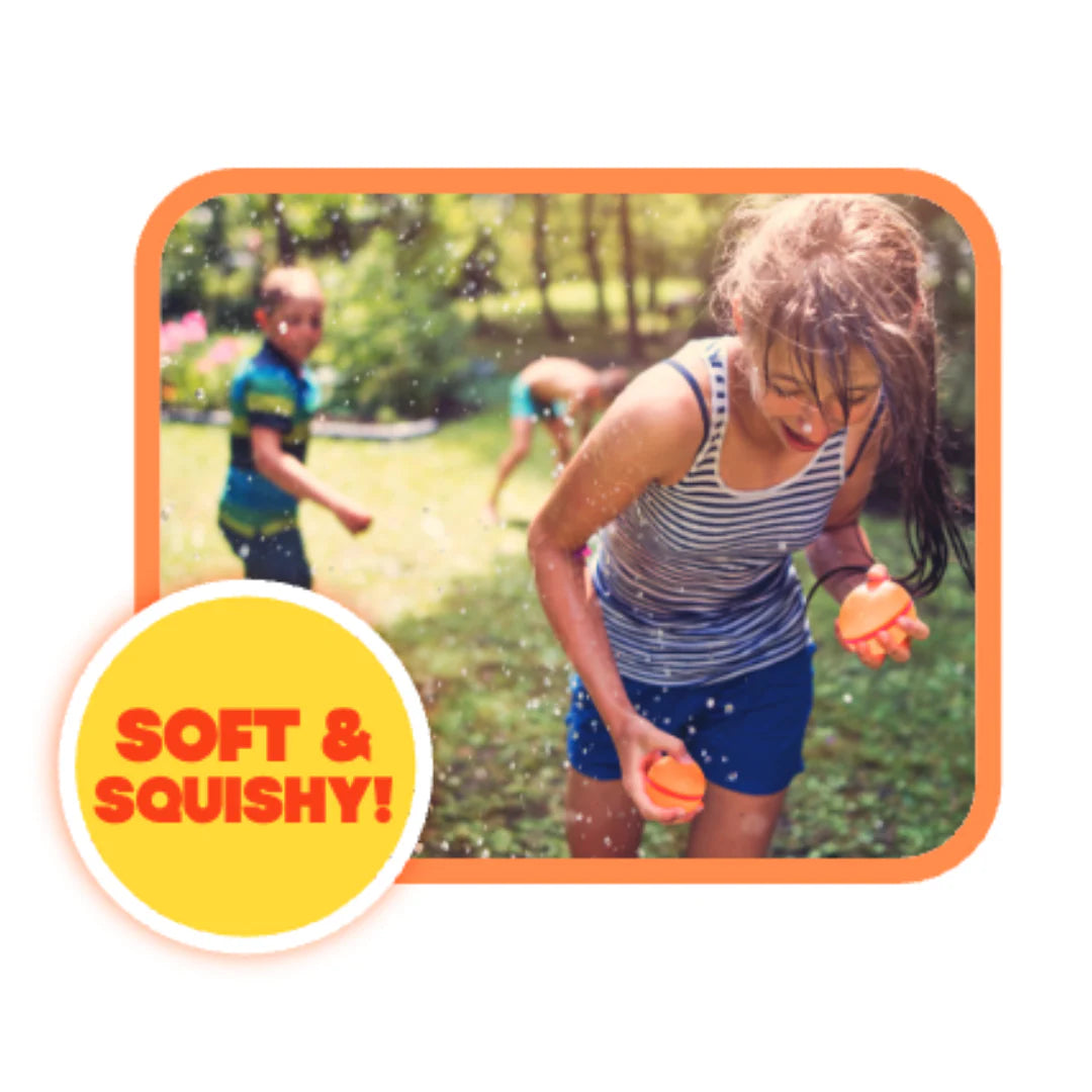 SOAK ZONE PAW PATROL REUSABLE WATER BALLOON 4 PACK