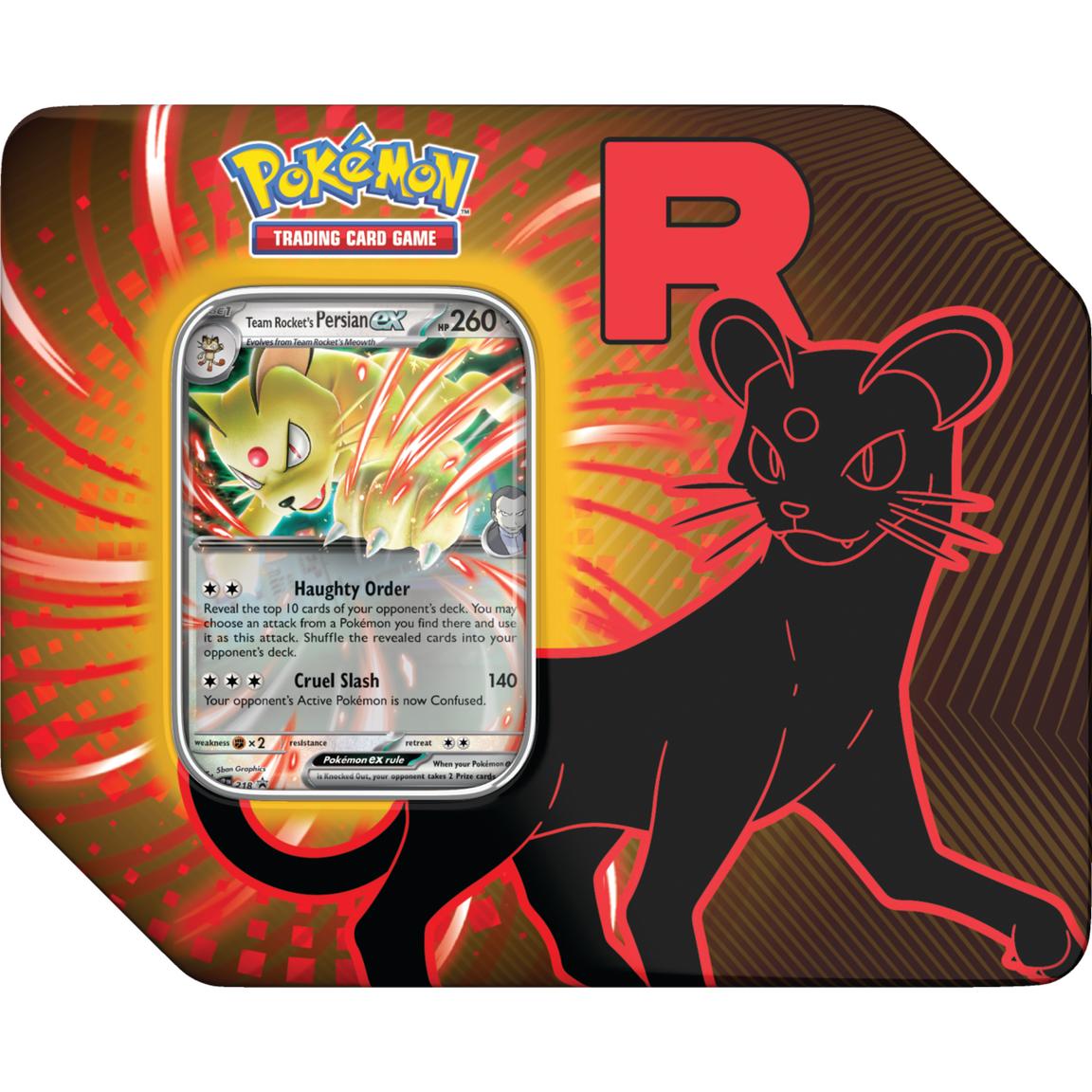 POKEMON DESTINED RIVALS TEAM ROCKET TIN