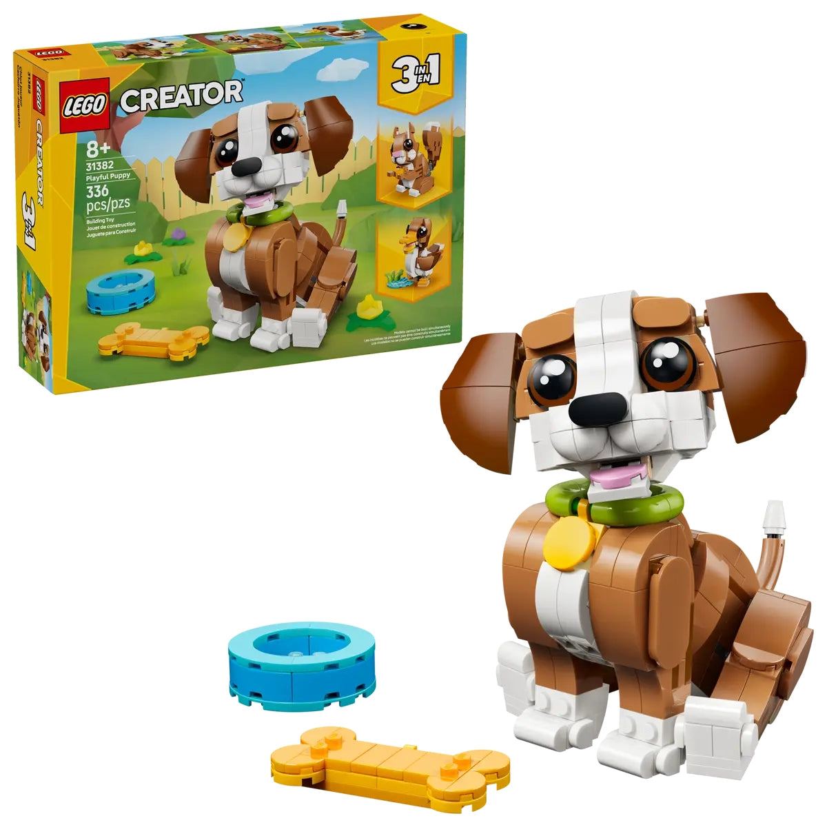 LEGO Creator 31382 Cute Animals: Playful Puppy Dog
