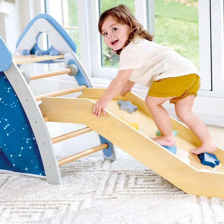 4-in-1 Climb 'n' Slide Gym Set