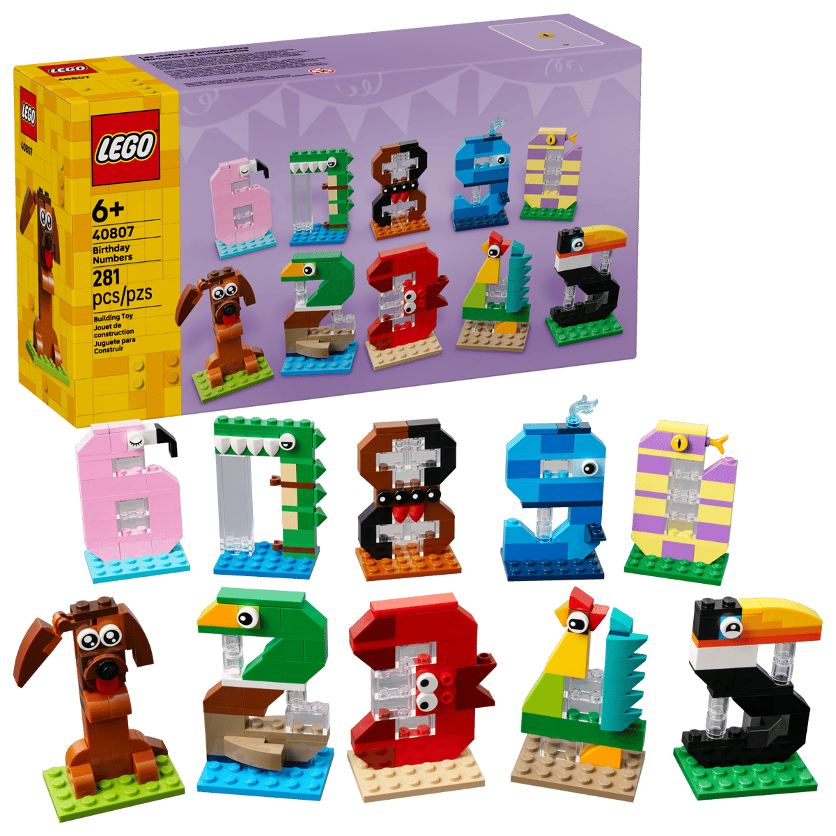 LEGO 40807 Birthday Numbers