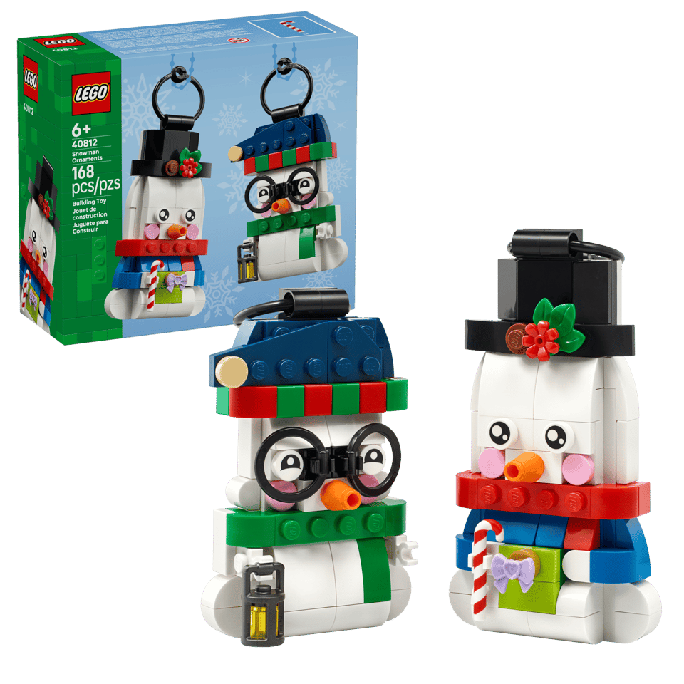 LEGO Seasons and Occasions 40812 Snowman Ornaments