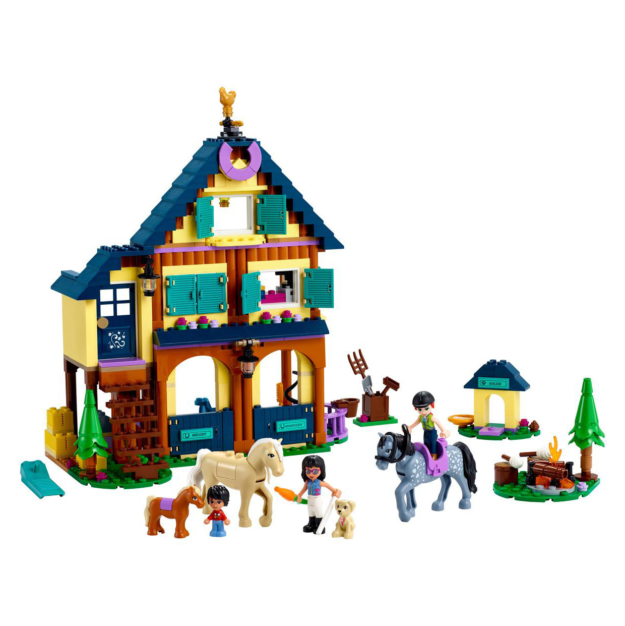 LEGO FRIENDS 41683 FOREST HORSEBACK RIDING CENTER
