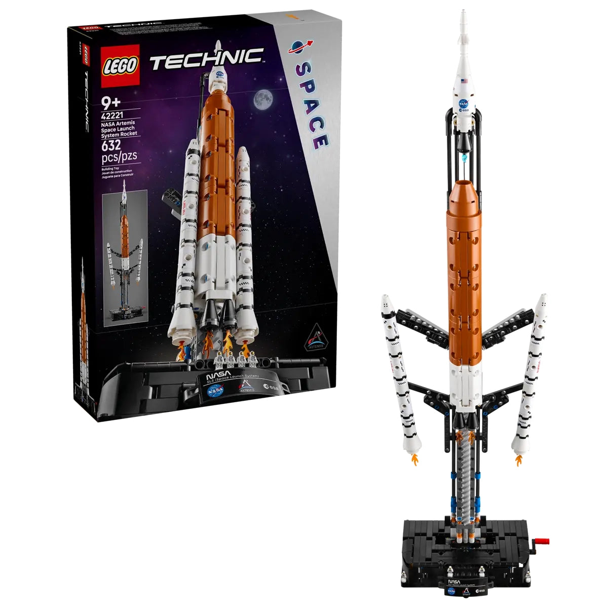 LEGO TECHNIC 42221 NASA  Artemis Space Launch System Rocket