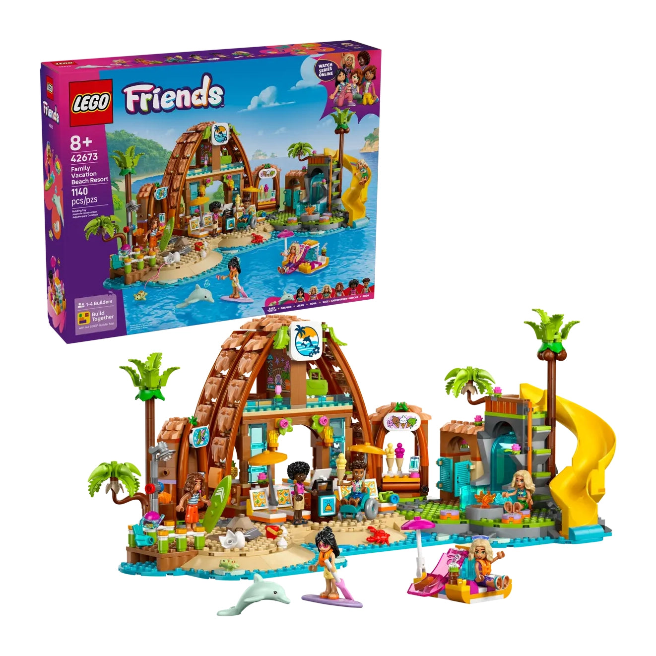 LEGO 42673 FAMILY VACATION BEACH RESORT V39