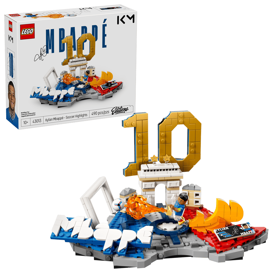 LEGO Editions 43013 Kylian Mbappe Soccer Highlights