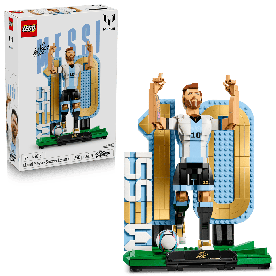LEGO Editions 43015 Lionel Messi Soccer Legend