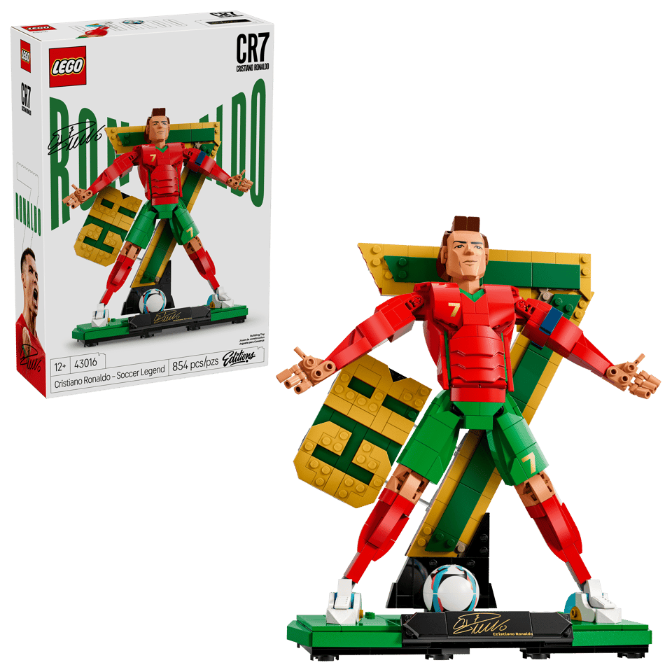 LEGO Editions 43016 Cristiano Ronaldo Soccer Legend