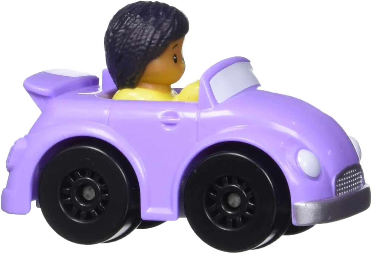 Fisher-Price Little People Wheelies 3" Inch Purple
