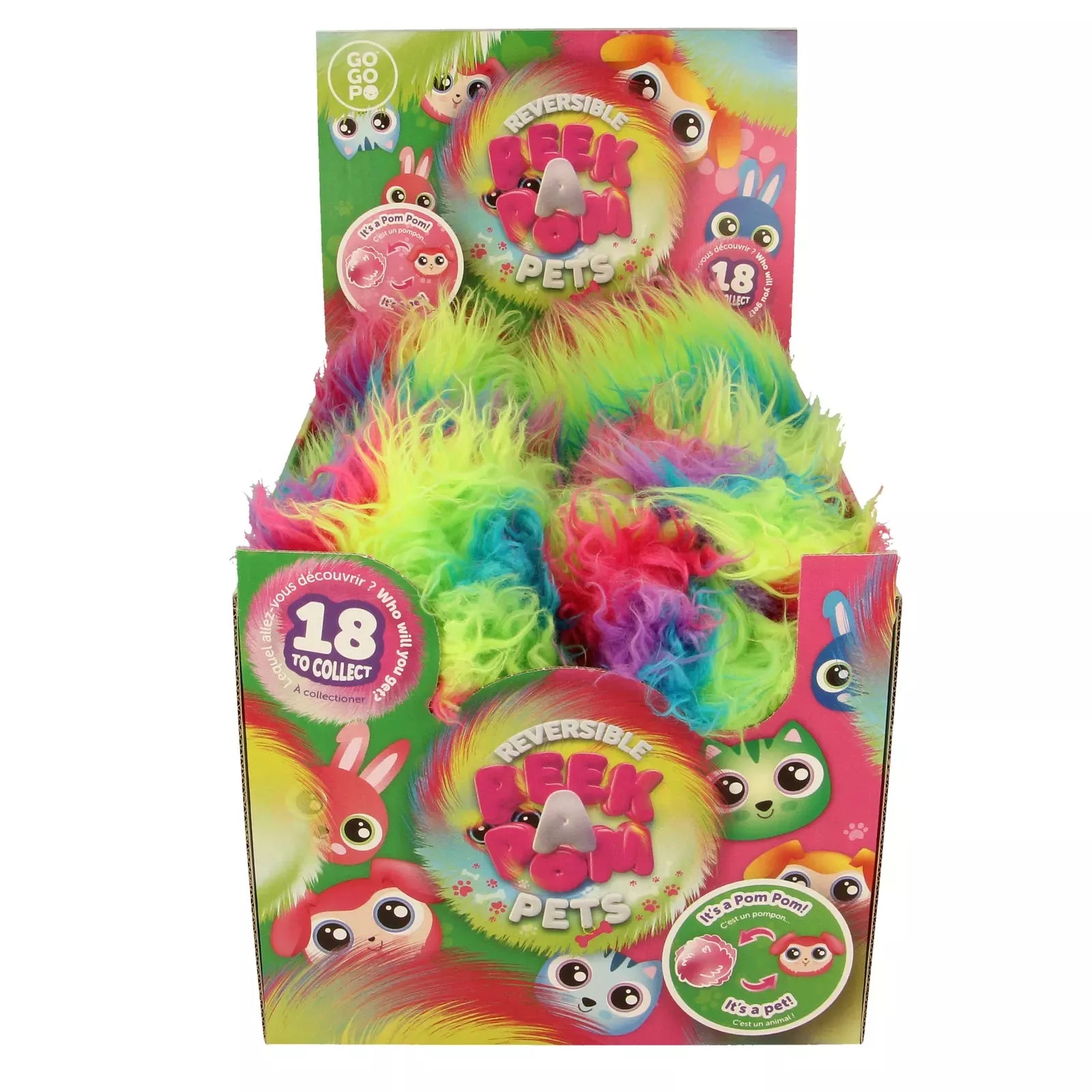 GOGOPO Peek-A-Pom Pets