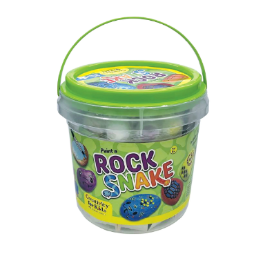 CREATIVITY FOR KIDS PAINT A ROCK SNAKE