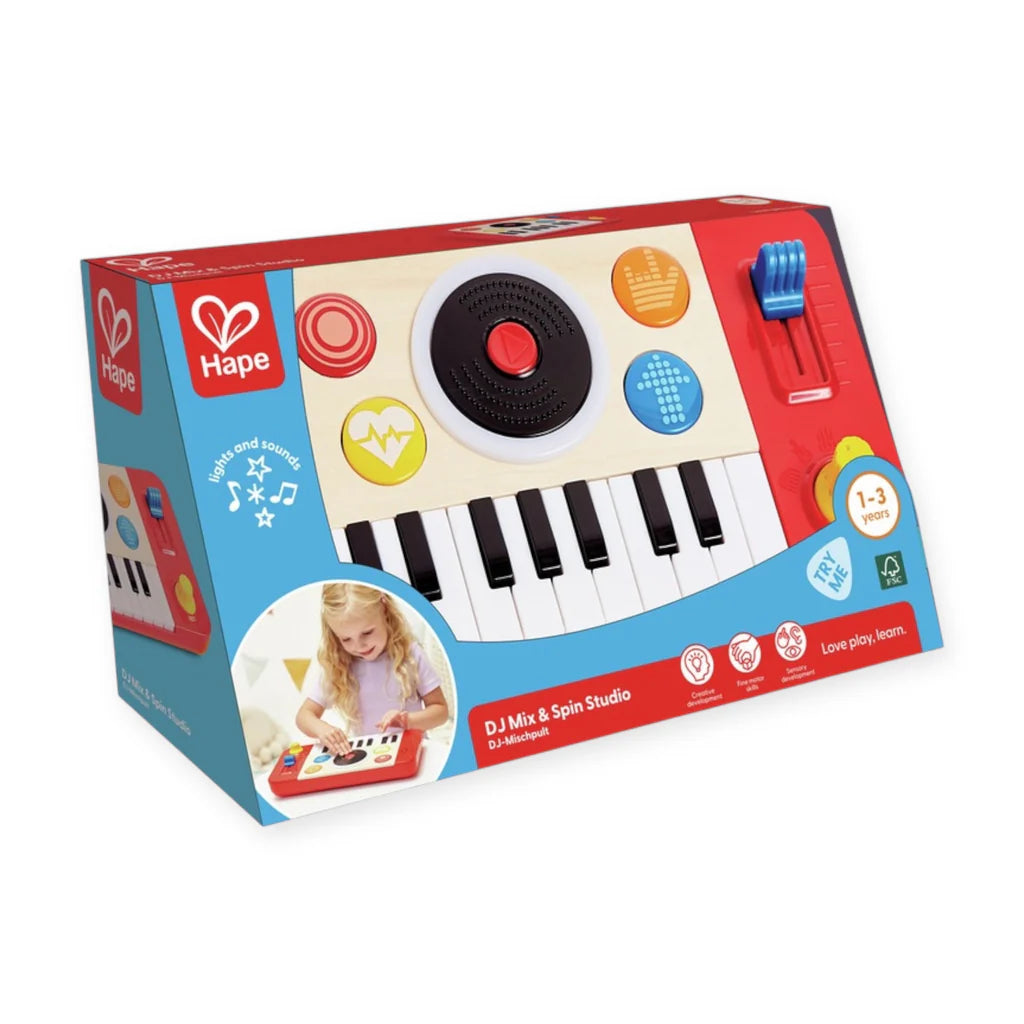 Hape DJ Mix & Spin Studio Musical Toy