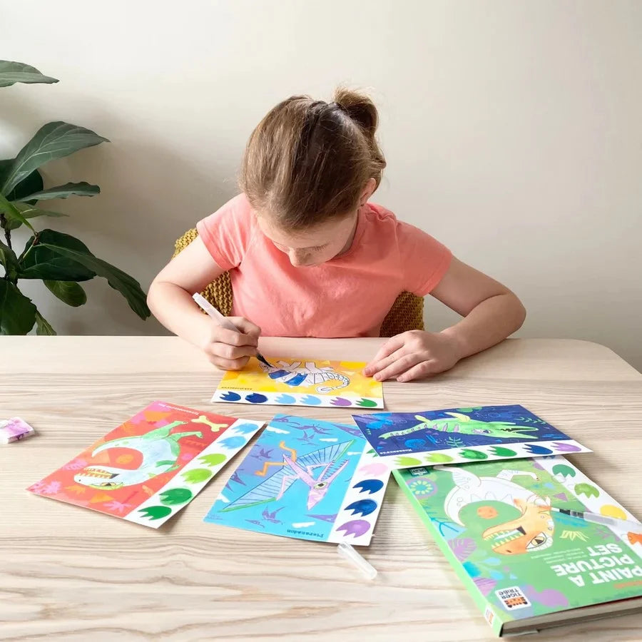 PAINT A PICTURE SET WILD ANIMALS