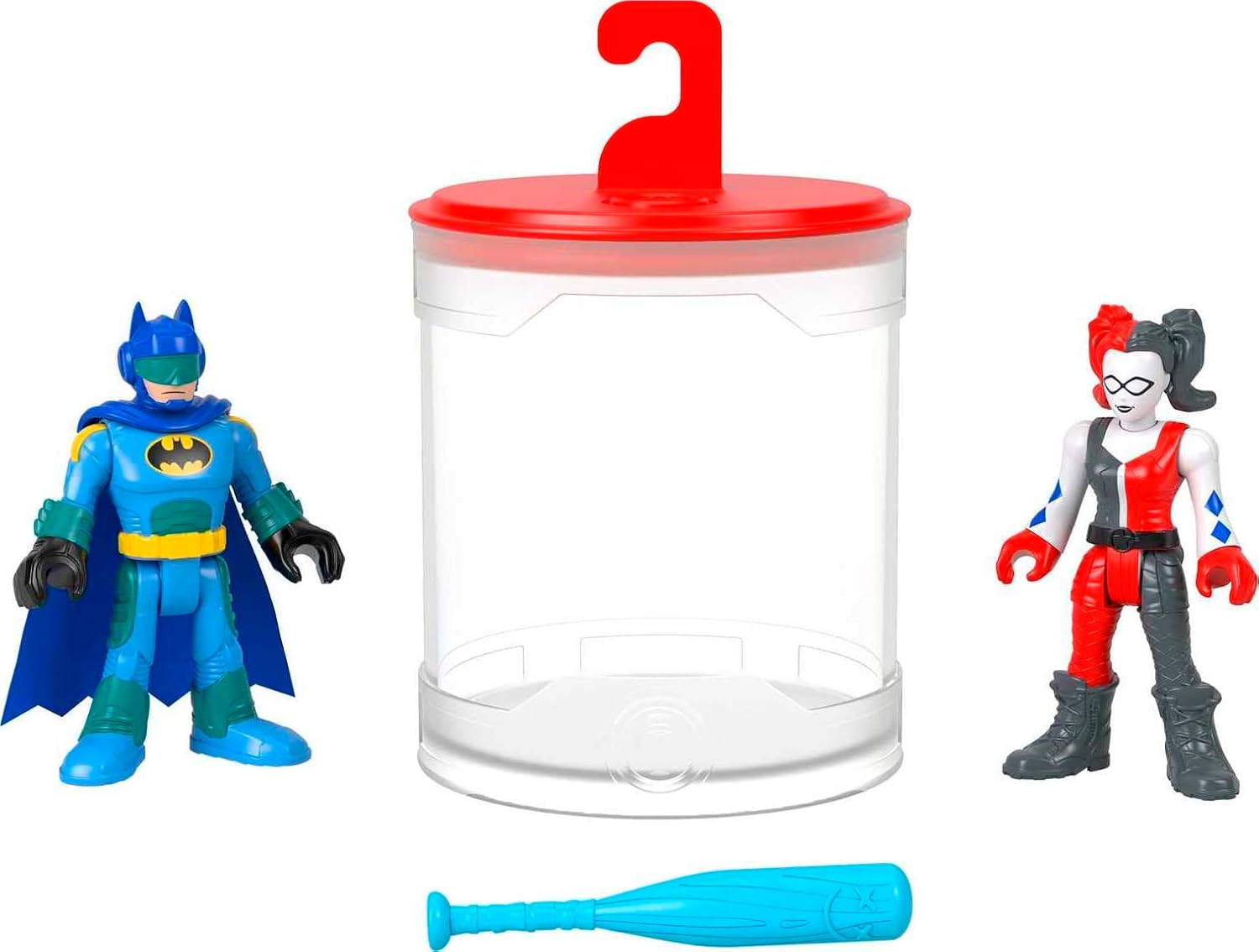 Imaginext DC Super Friends Color Changers Figure Set Batman & HARLEY QUINN