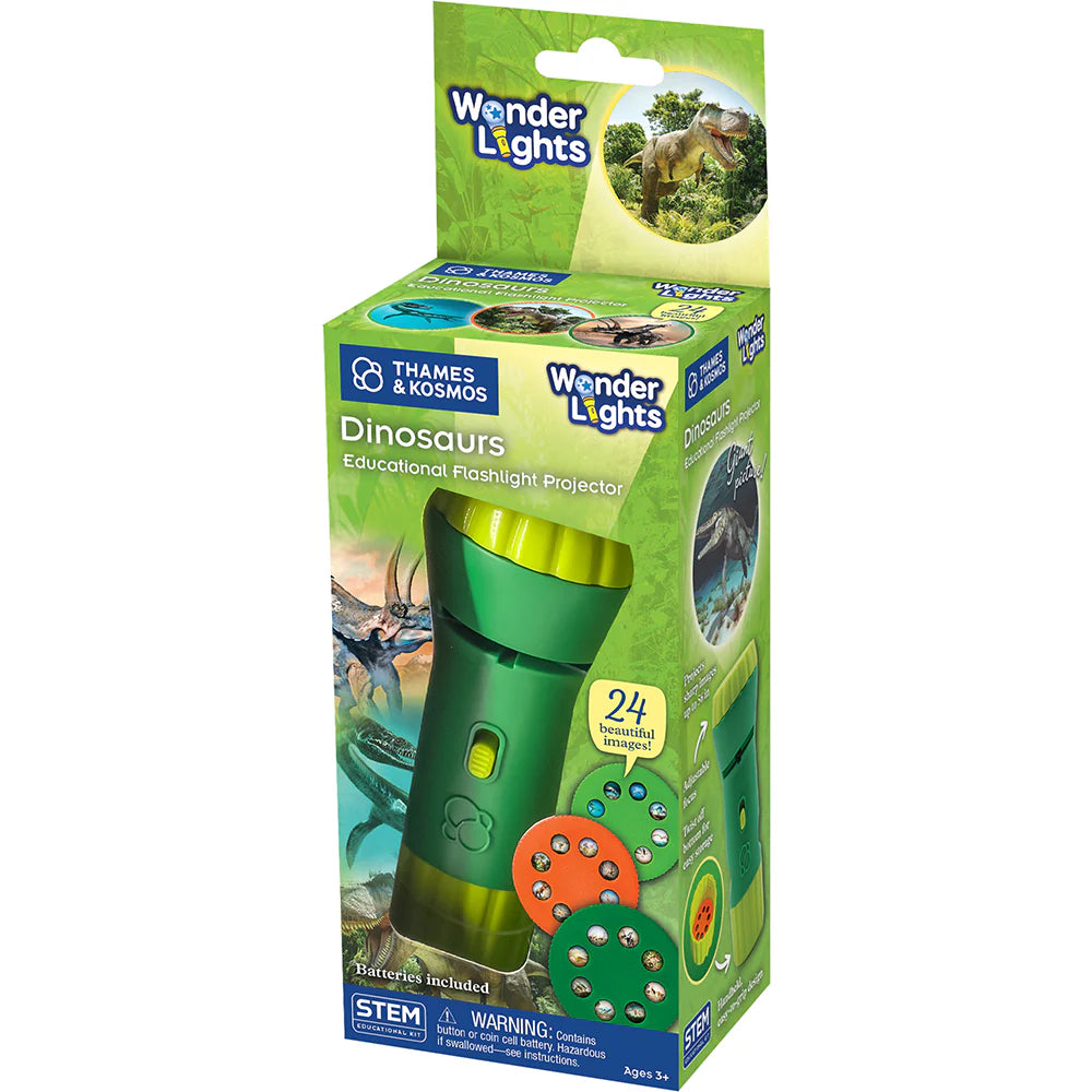 Wonder Lights: Dinosaurs - 
Educational Flashlight