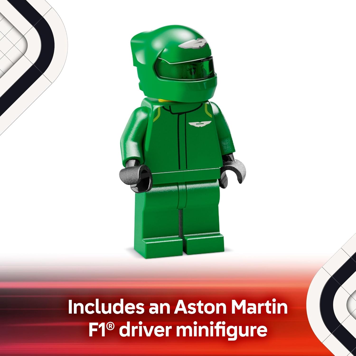 LEGO Speed Champions 77245 Aston Martin Aramco F1 AMR24 Race Car
