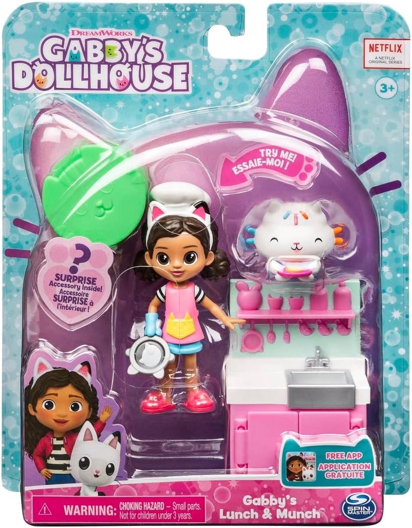 Gabby's Dollhouse Gabby's Lunch and Munch Kitchen Set