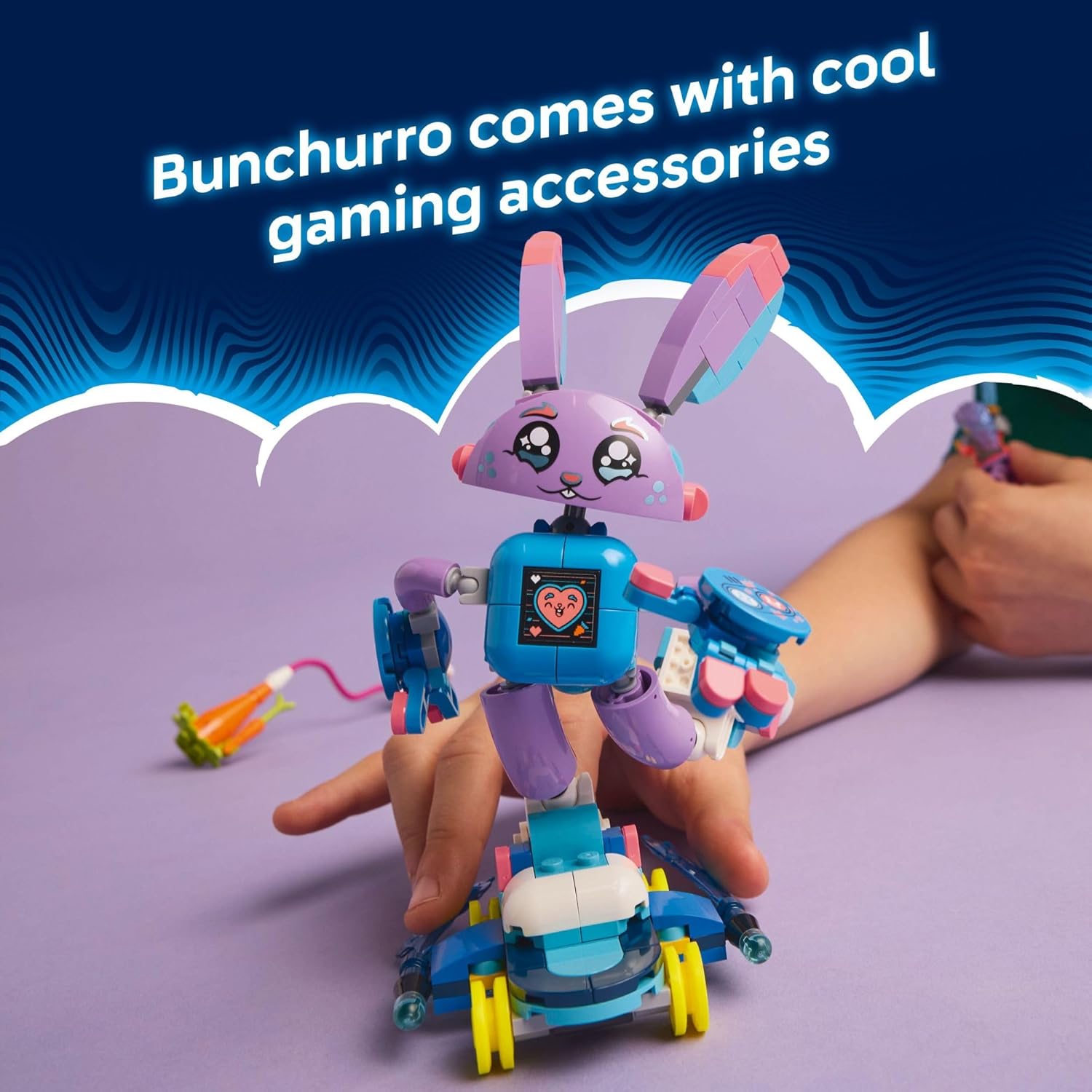 LEGO DREAMZZZ IZZIE AND BUNCHURRO THE GAMING BUNNY