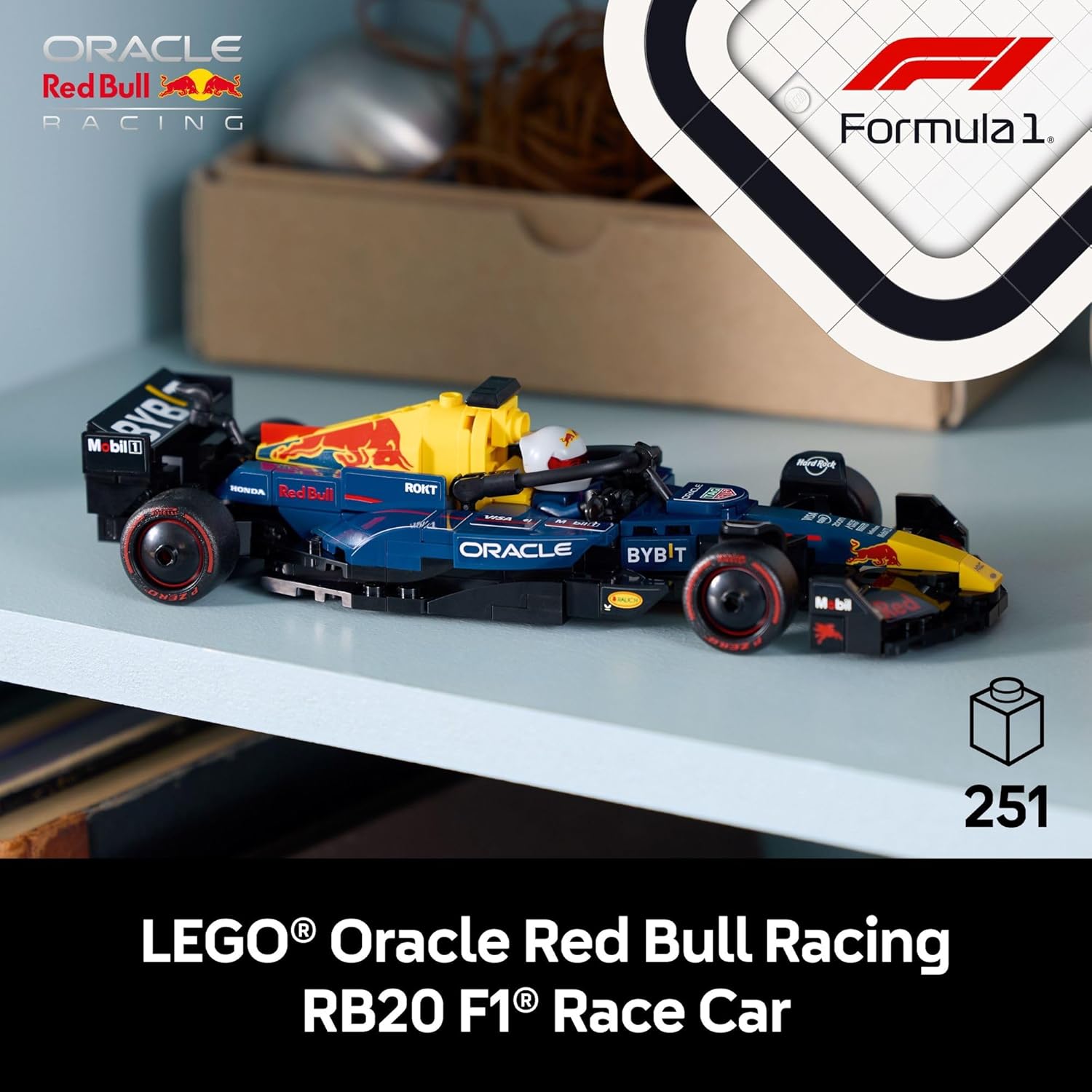LEGO Speed Champions 77243 Oracle Red Bull Racing RB20 F1 Race Car