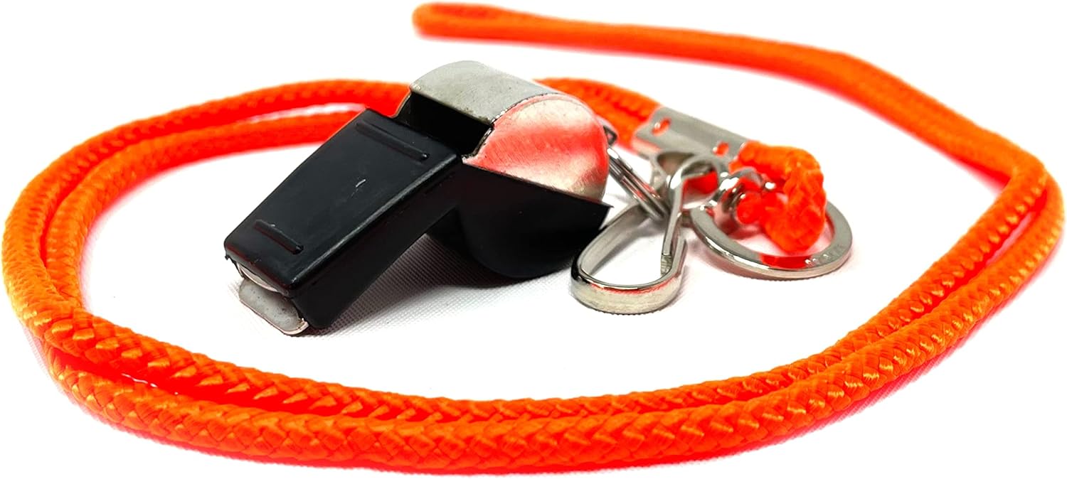 All-Sport Metal Whistle with Lip Guard