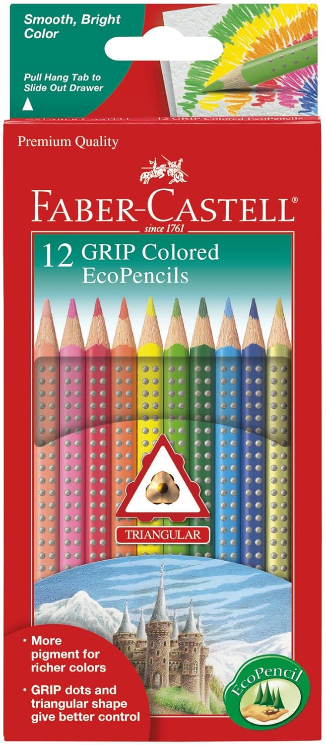 Grip Colored EcoPencils - 12 Count