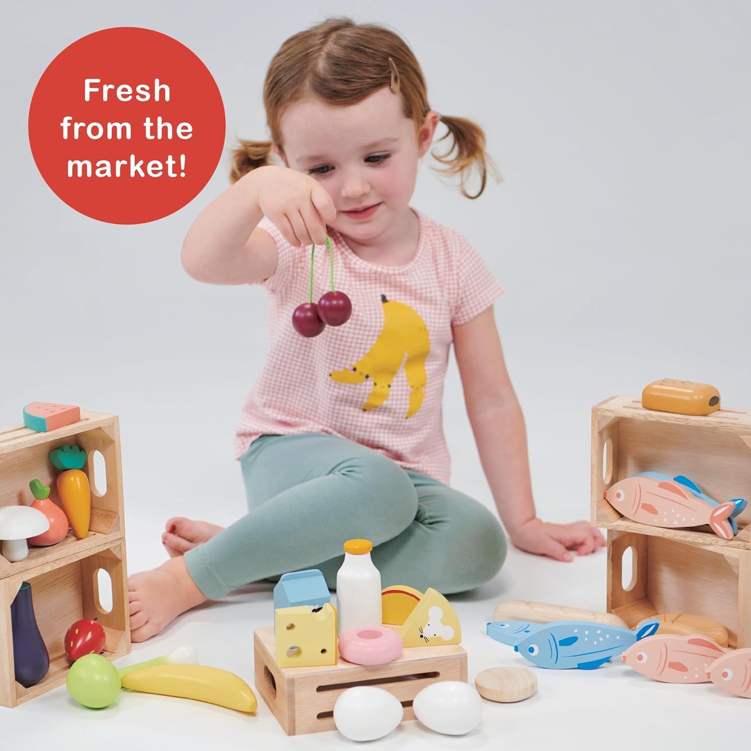 WOODEN CRATE - BARKEY, ALLOTMENT, DAIRY, ORCHARD (random)