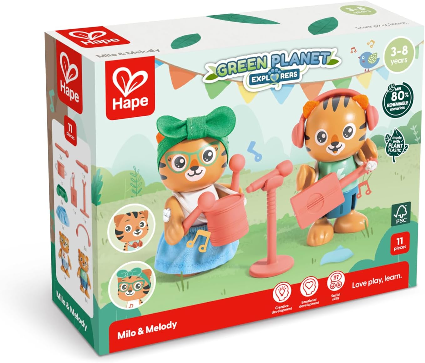 Hape Milo and Melody