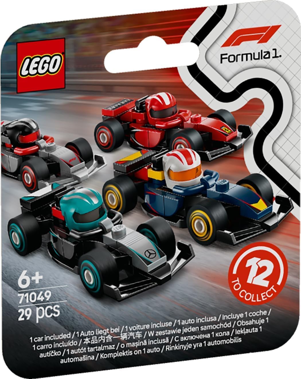 LEGO - F1 Collectible Race Cars Building Kit 71049