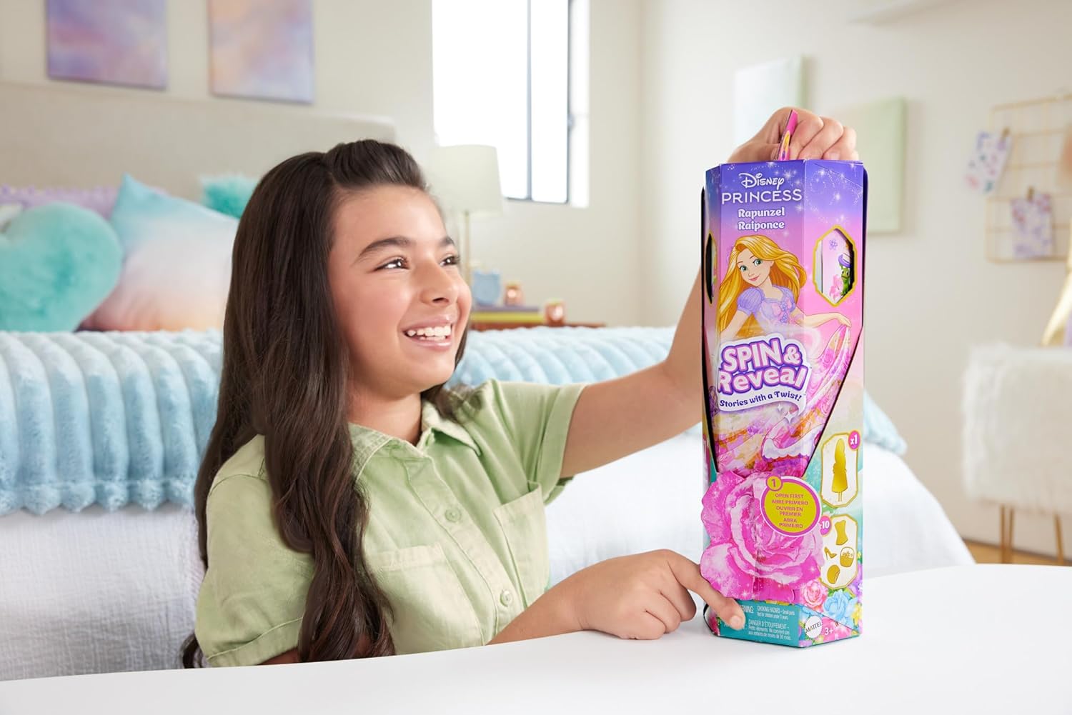 DISNEY PRINCESS SPIN & REVEAL RAPUNZEL