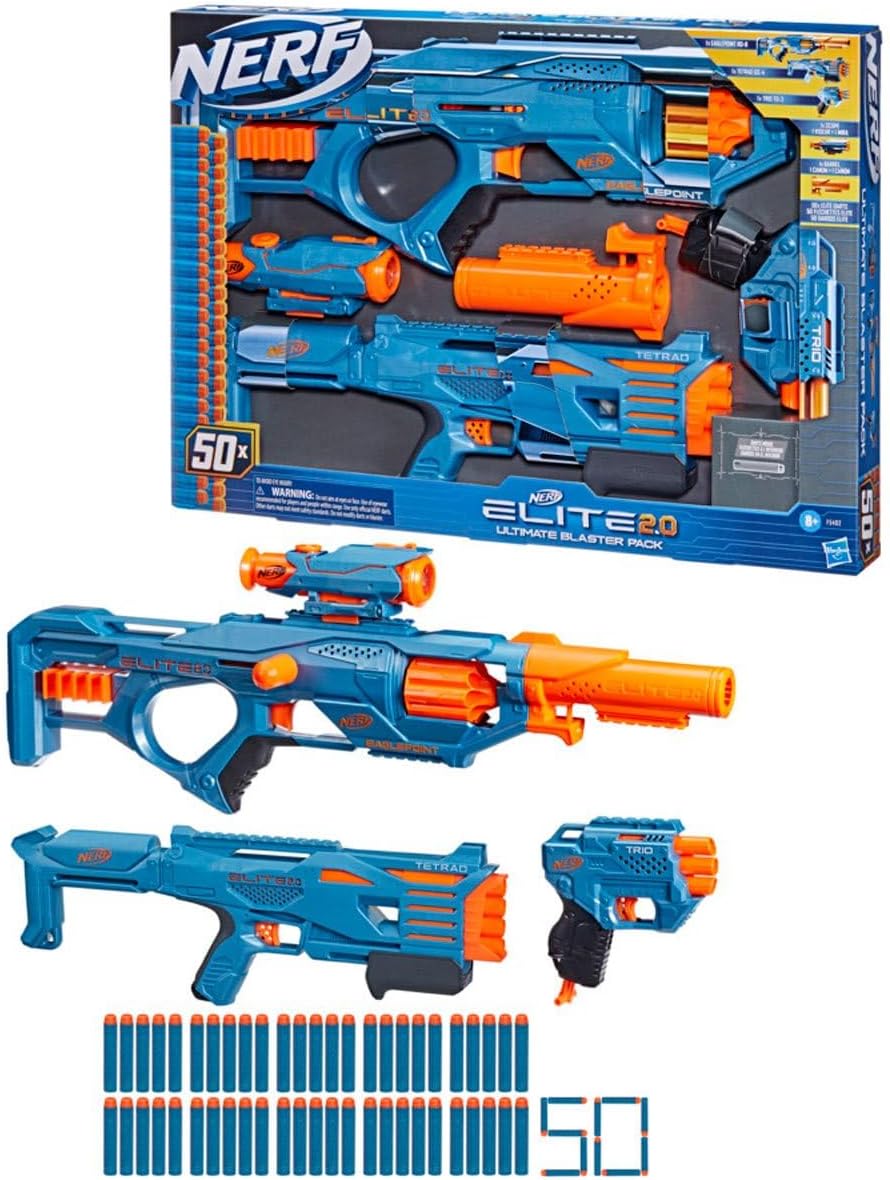 Nerf Elite 2.0 Ultimate Blaster Pack