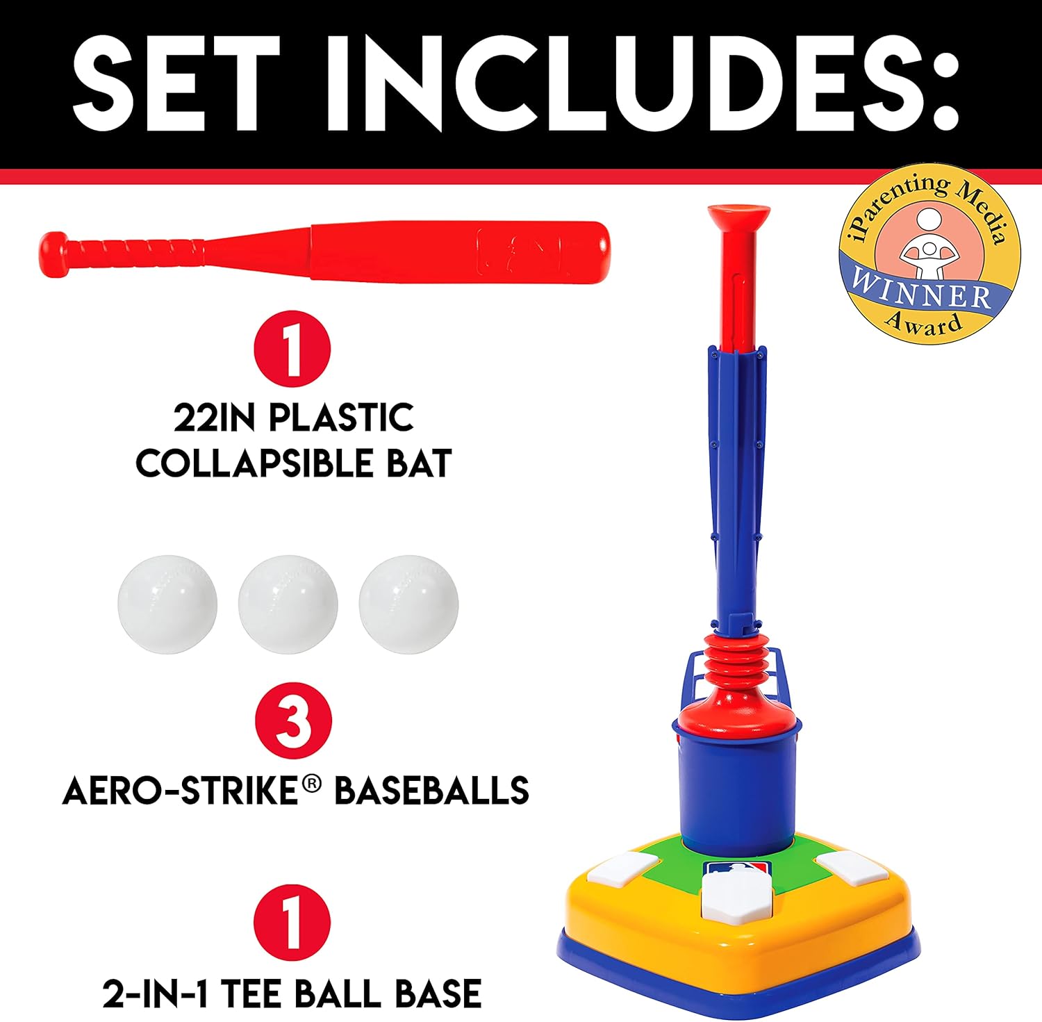 MLB® Kids Superstar Batter 2-In-1 Set