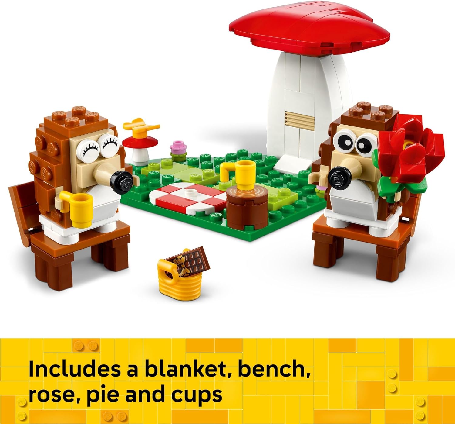 LEGO HEDGEHOG PICNIC DATE