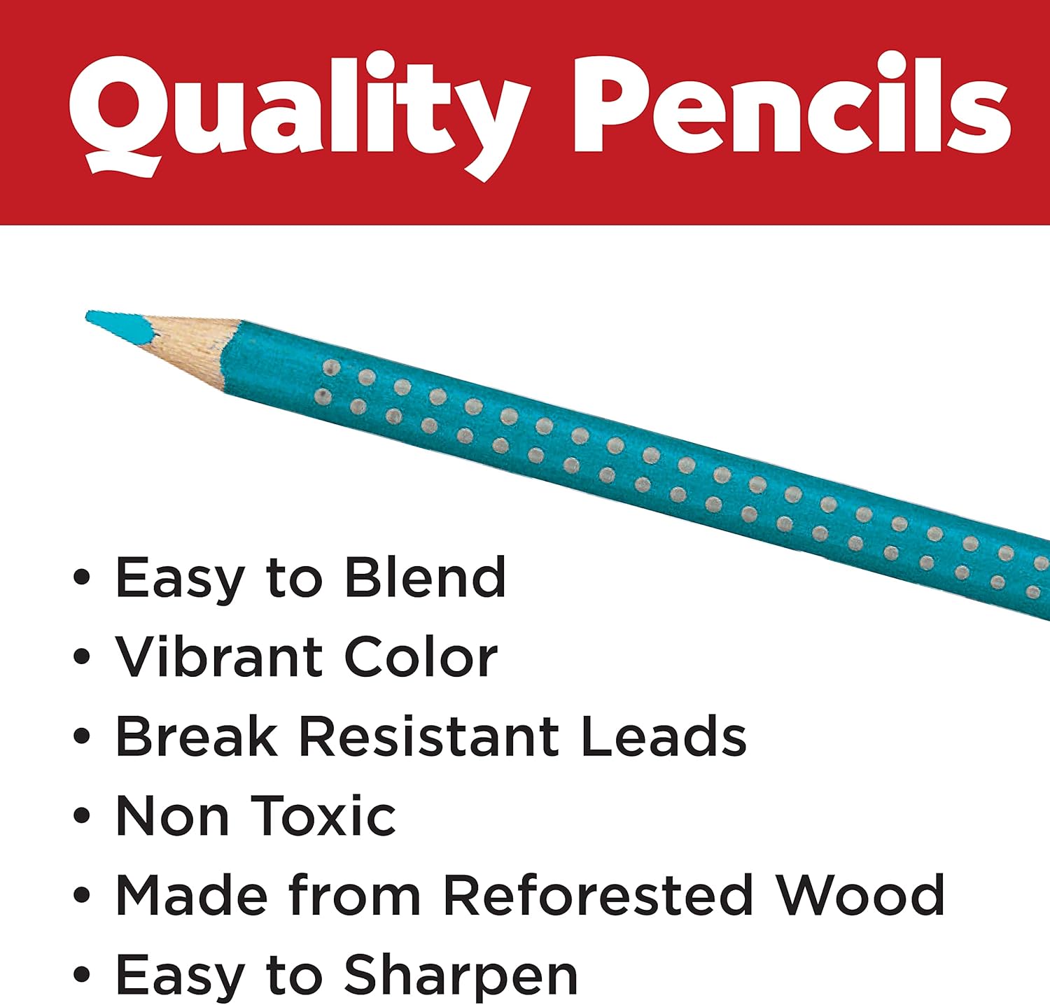 Grip Colored EcoPencils - 12 Count
