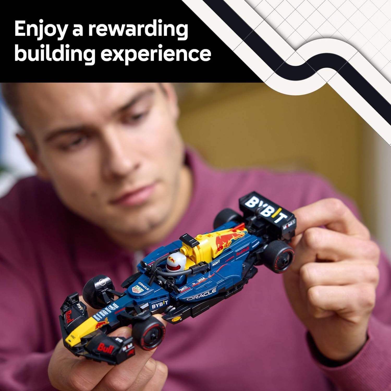 LEGO Speed Champions 77243 Oracle Red Bull Racing RB20 F1 Race Car