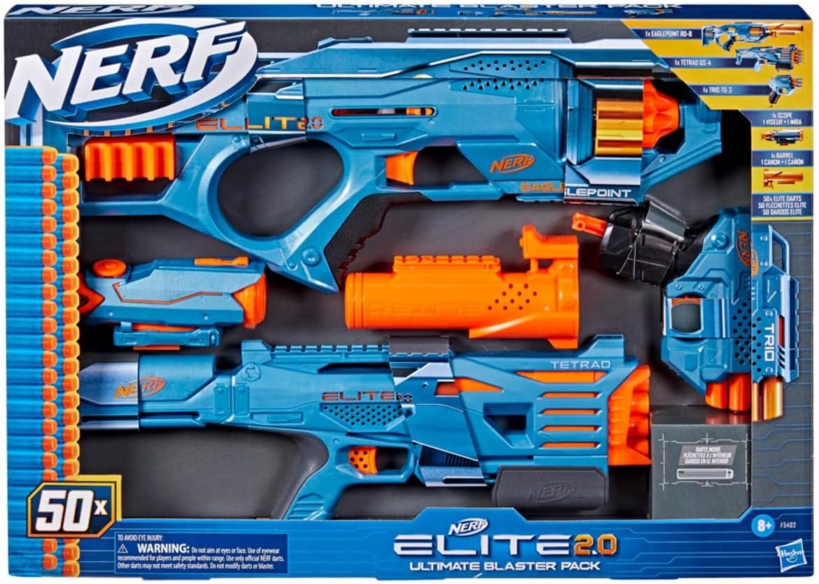 Nerf Elite 2.0 Ultimate Blaster Pack