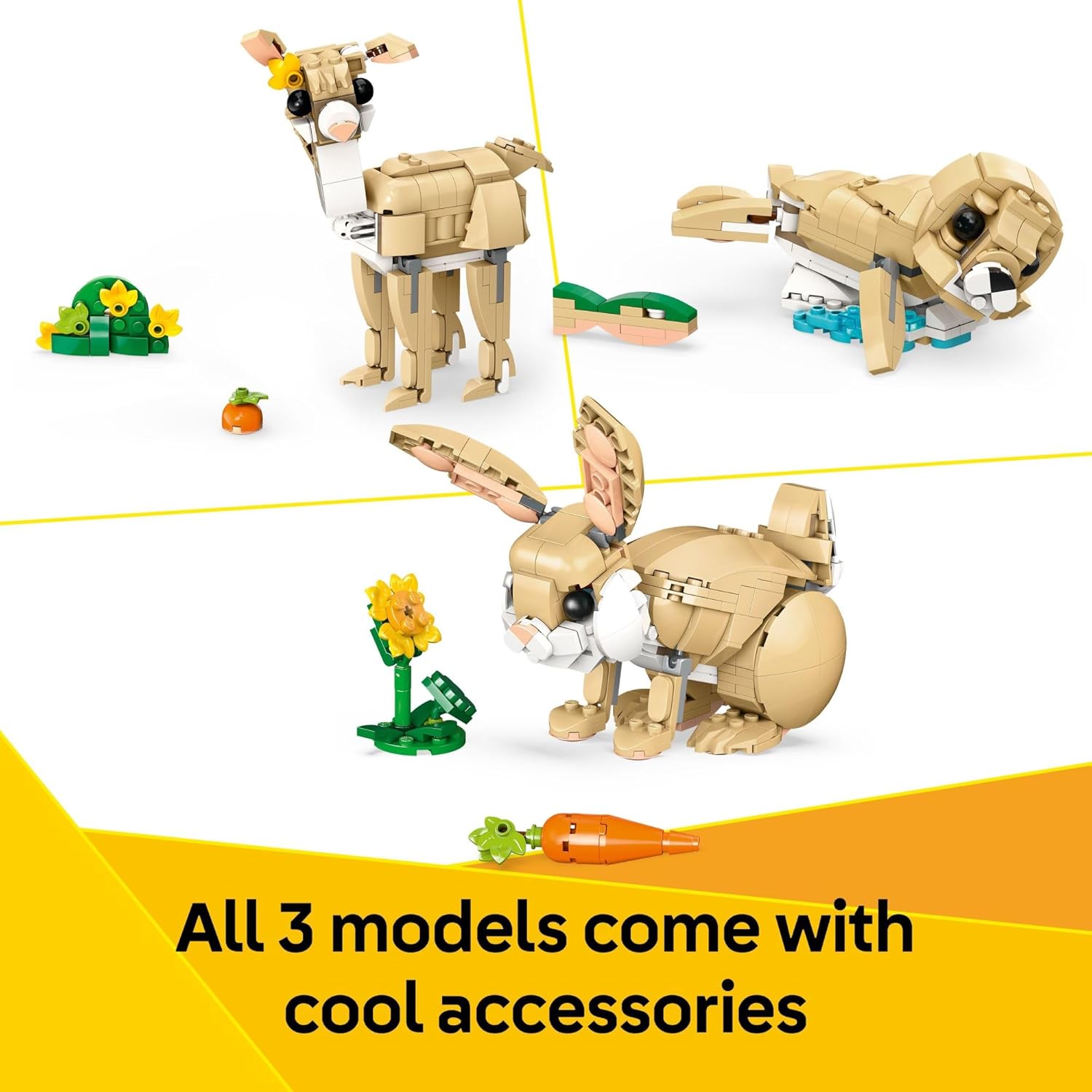LEGO CREATOR CUTE BUNNY 3 IN 1 31162