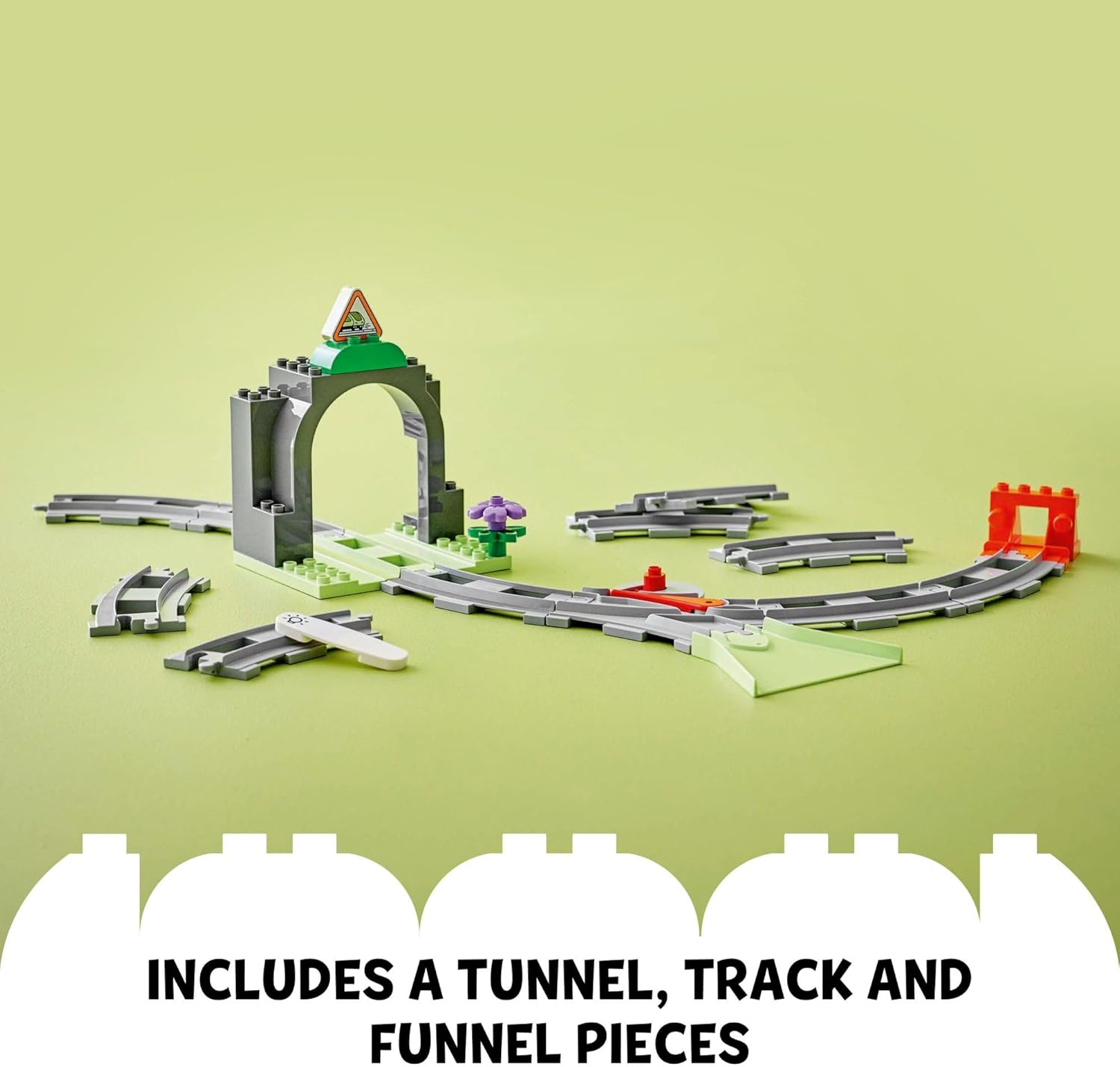 DUPLO TRAIN TUNNEL AND TRACKS EXPANSION SET