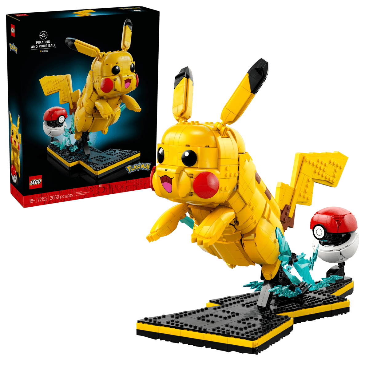 LEGO Pokemon 72152 Pikachu and Poke Ball