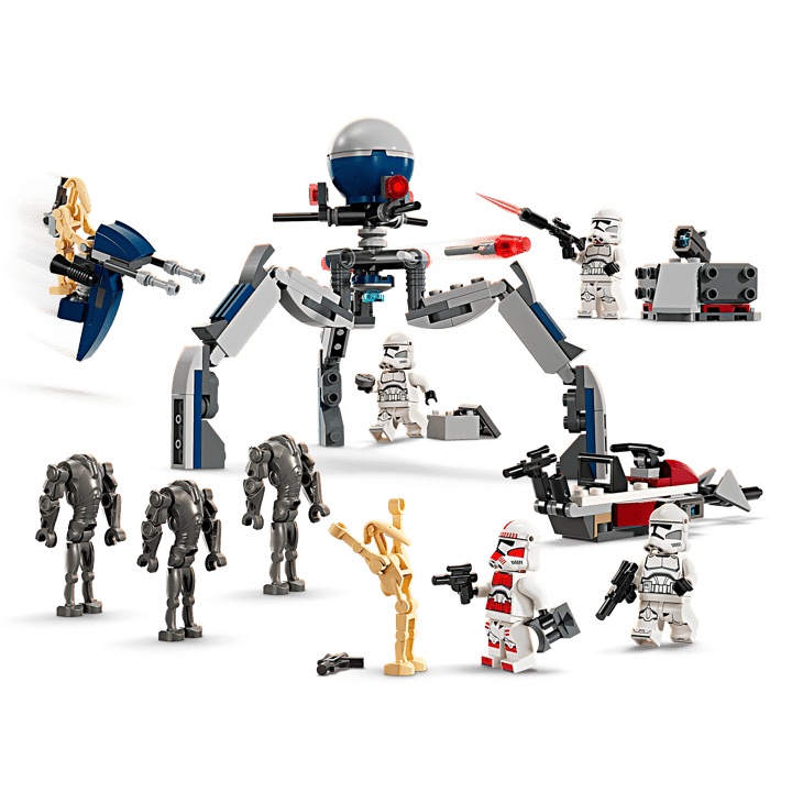 LEGO Star Wars 75372 Clone Trooper & Battle Droid Battle Pack