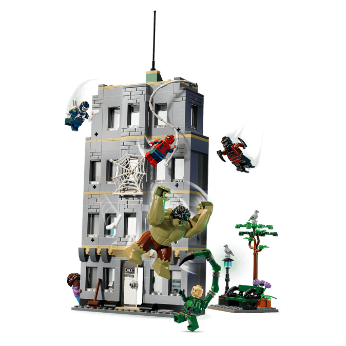 LEGO Marvel 76350 Spider-Man vs. Hulk Epic Clash